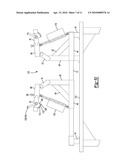 BOW PRESS WITH SYNCHRONOUSLY SCREW DRIVEN/PIVOTING OUTER BOW LIMB SUPPORT ARMS AND MOUNTED IN FREE SLIDING FASHION UPON A SUPPORT RAIL diagram and image