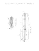 REMOVABLE AUTOMATIC INSERTION DEVICE WITH SEGMENTED DRAINAGE SHAFT diagram and image