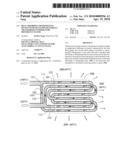 Heat absorbing or dissipating device with multi-pipe reversely transported temperature difference fluids diagram and image