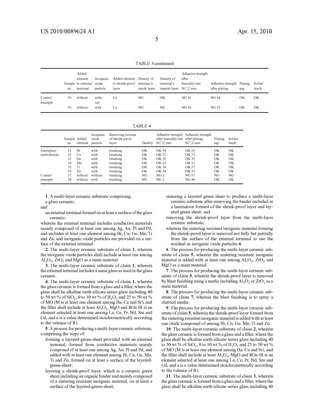 MULTILAYER CERAMIC SUBSTRATE AND PROCESS FOR PRODUCING THE SAME - diagram, schematic, and image 08