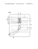 VEHICLE-MOUNTED BATTERY COOLING STRUCTURE diagram and image