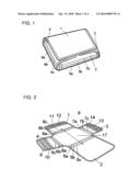 Size adjustable bag for laptop computer diagram and image