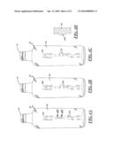 Narrow Neck Glass Container with Integral Embossments and Method of Manufacture diagram and image