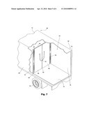 Temporary bulkhead for refrigeration structures diagram and image