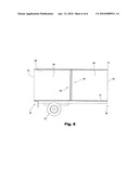 Temporary bulkhead for refrigeration structures diagram and image