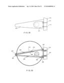 DISPENSER FOR SEPARATELY DISPENSING WET AND DRY PAPER IN THE SHAPE OF A CONVENTIONAL ROLL OF TOILET PAPER diagram and image