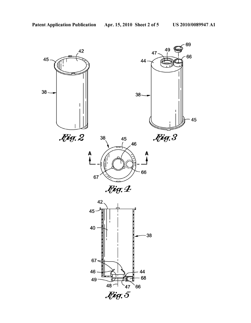 Spray Bottle with Refill Cartridge - diagram, schematic, and image 03