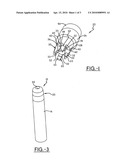 Dispensing tube assembly and foam generator for coaxial tubes diagram and image