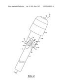 Dispensing tube assembly and foam generator for coaxial tubes diagram and image