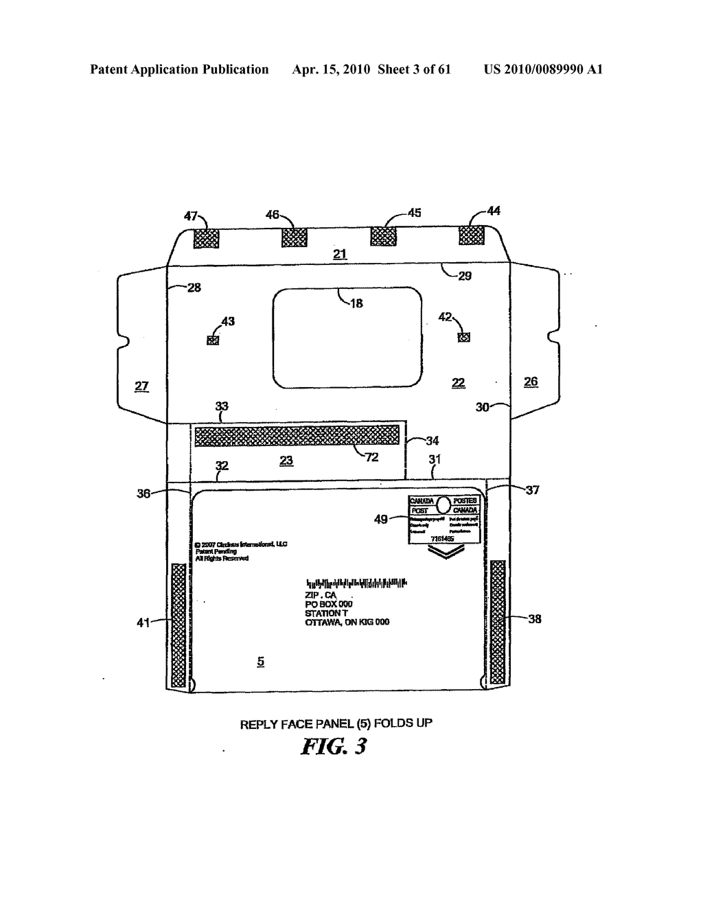 Cards Integrated Into a One-Way or Two-Way Mailer for Multiple Uses - diagram, schematic, and image 04