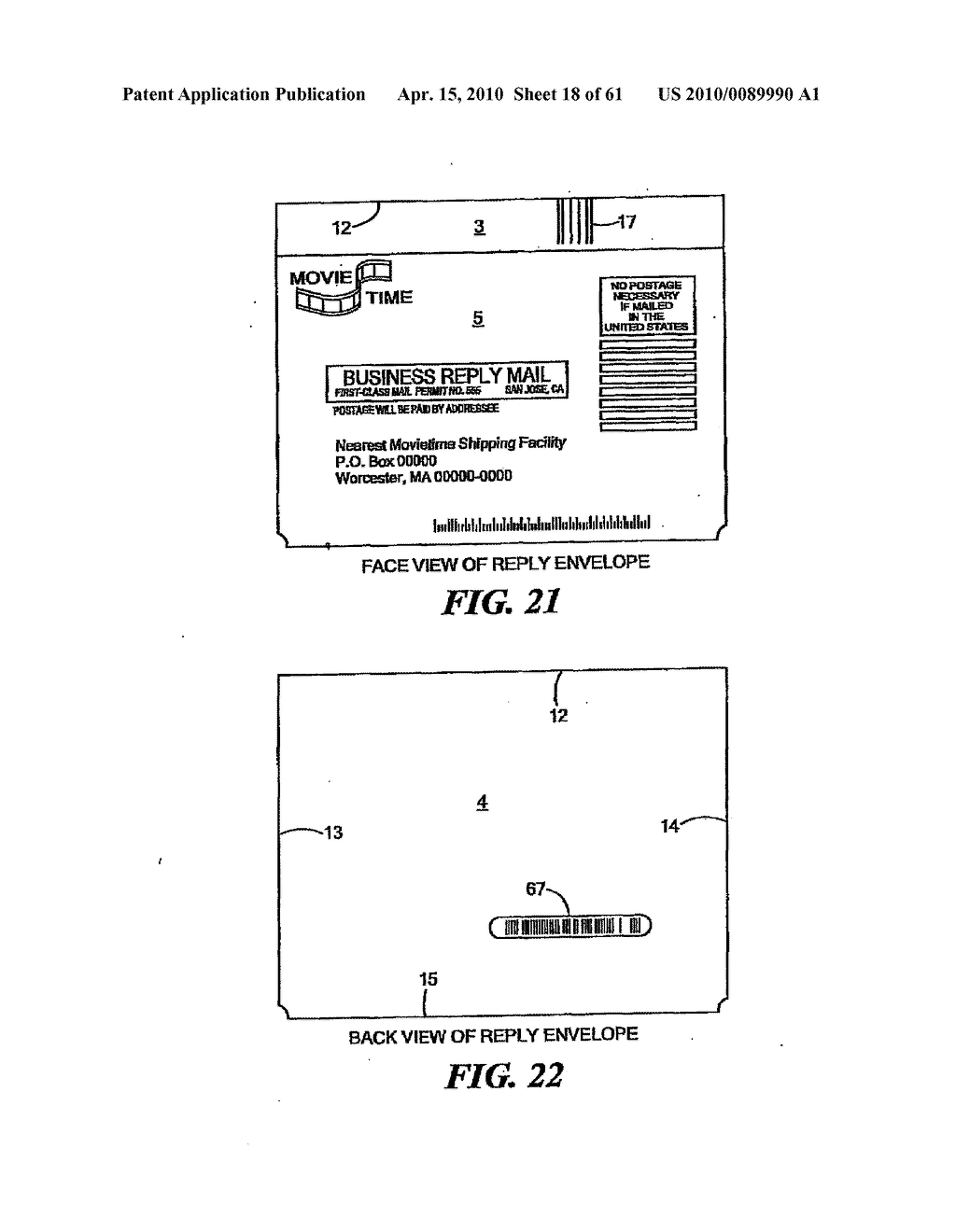 Cards Integrated Into a One-Way or Two-Way Mailer for Multiple Uses - diagram, schematic, and image 19