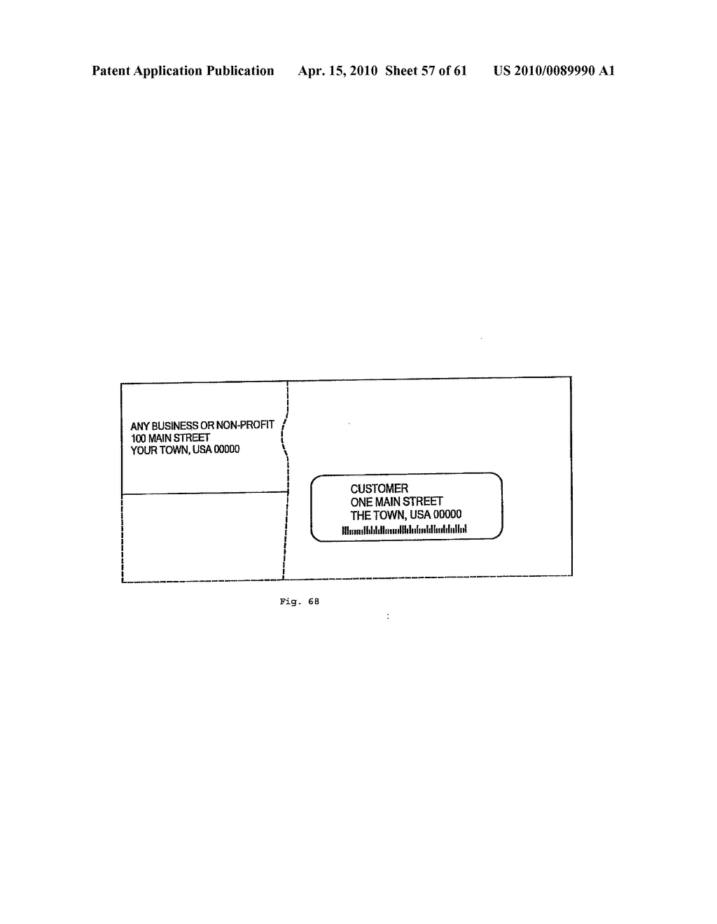 Cards Integrated Into a One-Way or Two-Way Mailer for Multiple Uses - diagram, schematic, and image 58