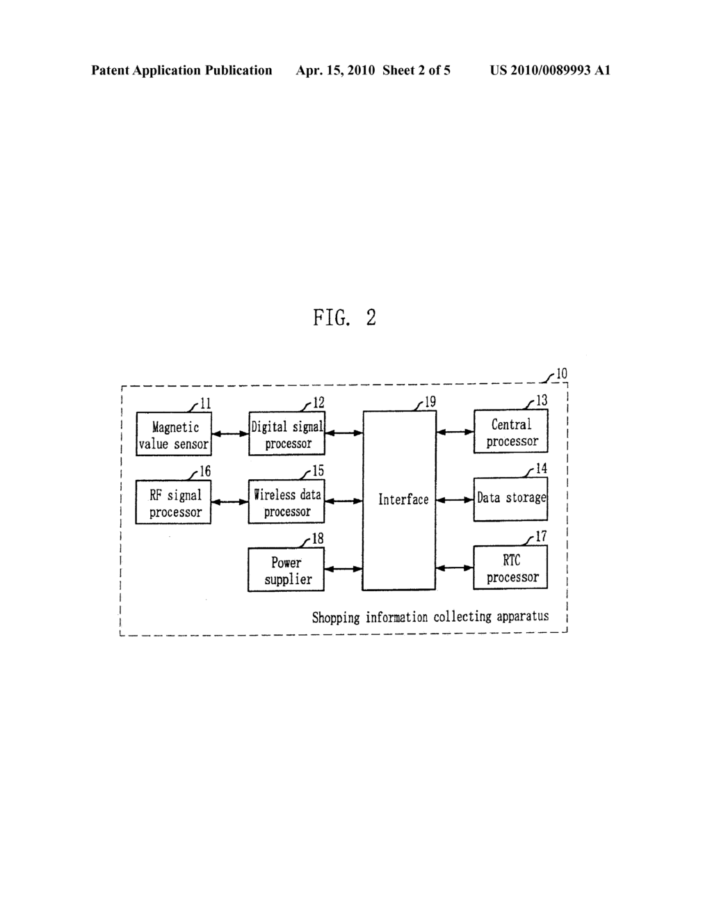 APPARATUS AND METHOD FOR COLLECTING SHOPPING INFORMATION USING MAGNETIC SENSOR - diagram, schematic, and image 03