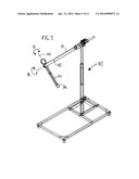 PAINT STAND FOR MOTORCYCLE GAS TANKS diagram and image