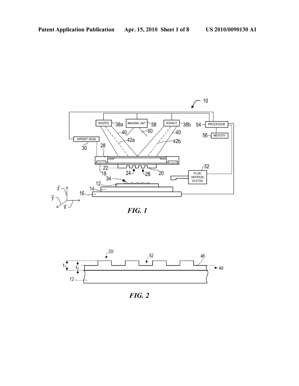 Energy Sources for Curing in an Imprint Lithography System - diagram, schematic, and image 02