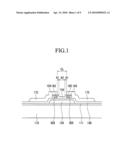 THIN FILM TRANSISTOR; METHOD OF MANUFACTURING SAME; AND ORGANIC LIGHT EMITTING DEVICE INCLUDING THE THIN FILM TRANSISTOR diagram and image