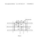 Integrated circuit layout pattern for cross-coupled circuits diagram and image