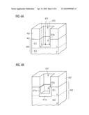 Integrated Circuit with a Contact Structure Including a Portion Arranged in a Cavity of a Semiconductor Structure diagram and image