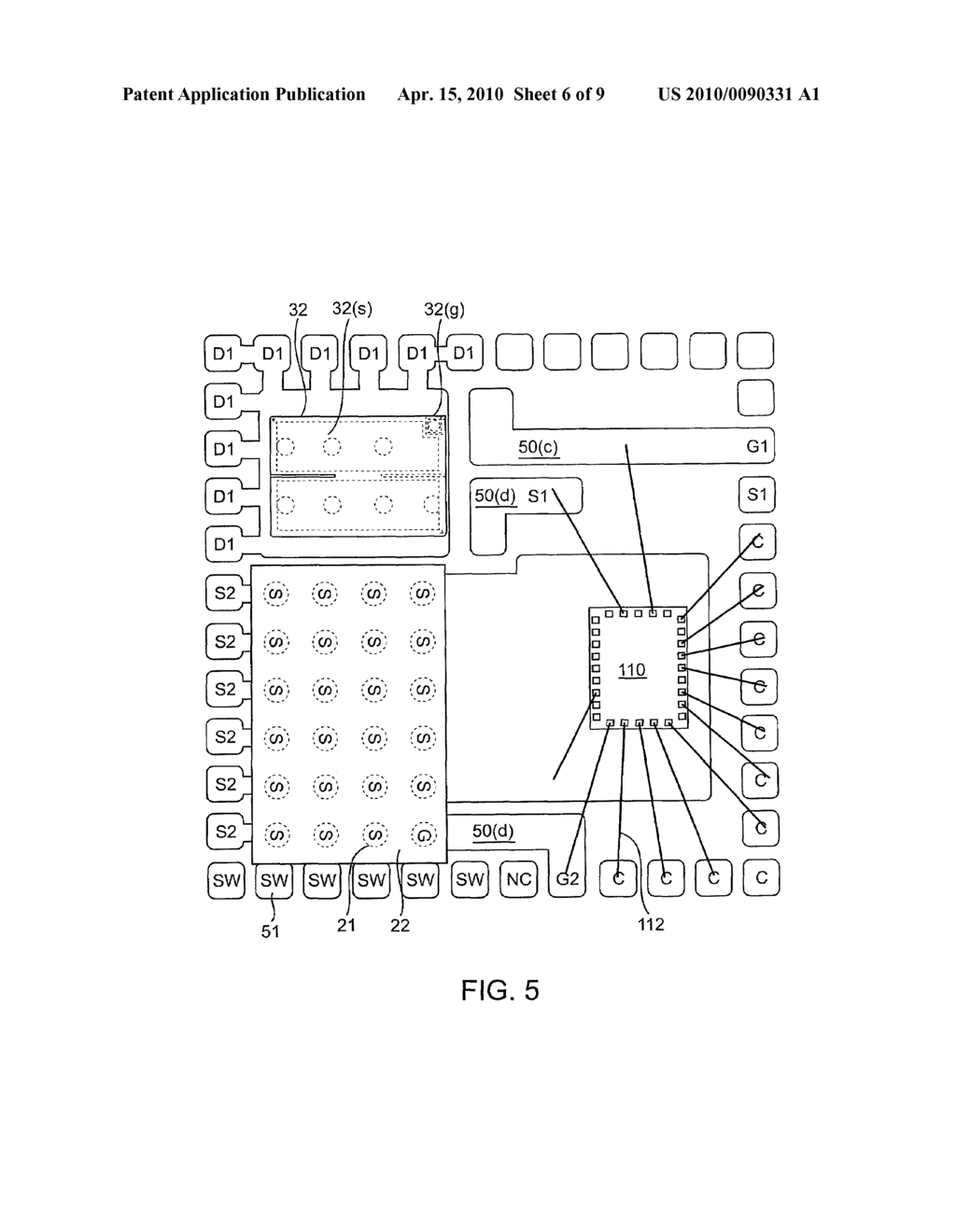 SEMICONDUCTOR DIE PACKAGE INCLUDING MULTIPLE DIES AND A COMMON NODE STRUCTURE - diagram, schematic, and image 07