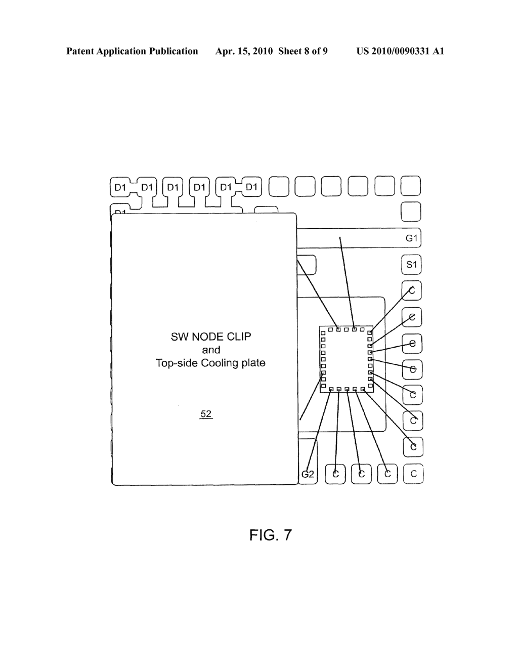 SEMICONDUCTOR DIE PACKAGE INCLUDING MULTIPLE DIES AND A COMMON NODE STRUCTURE - diagram, schematic, and image 09