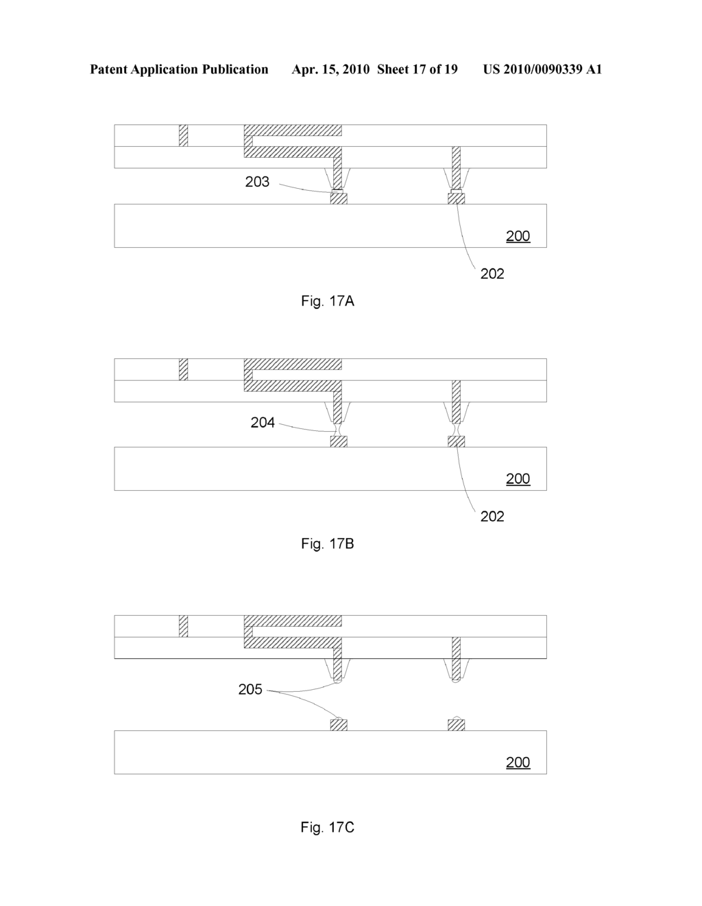 Structures and Methods for Wafer Packages, and Probes - diagram, schematic, and image 18