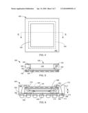 MULTI-CHIP PACKAGE SYSTEM INCORPORATING AN INTERNAL STACKING MODULE WITH SUPPORT PROTRUSIONS diagram and image