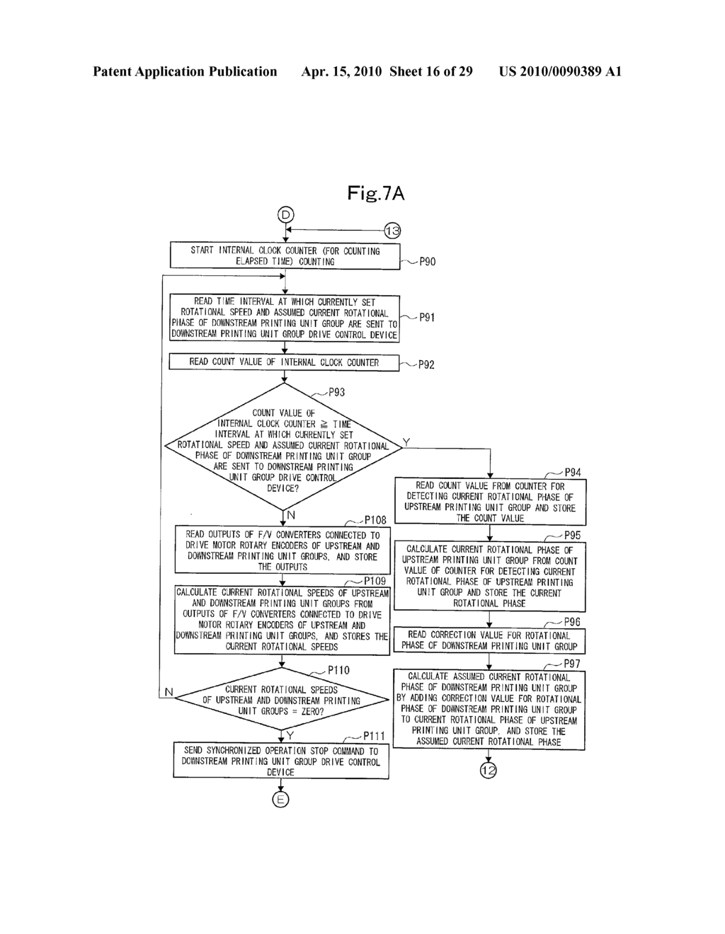 METHOD AND DEVICE FOR CONTROLLING DRIVING OF PROCESSING MACHINE - diagram, schematic, and image 17