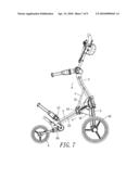 Golf Bag Cart diagram and image