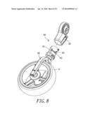 Golf Bag Cart diagram and image