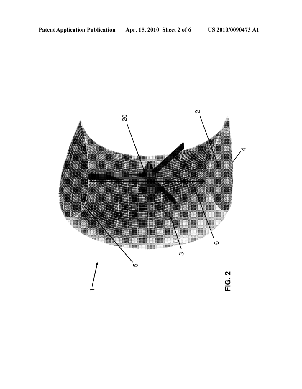 POWER-AUGMENTING SHROUD FOR ENERGY-PRODUCING TURBINES - diagram, schematic, and image 03