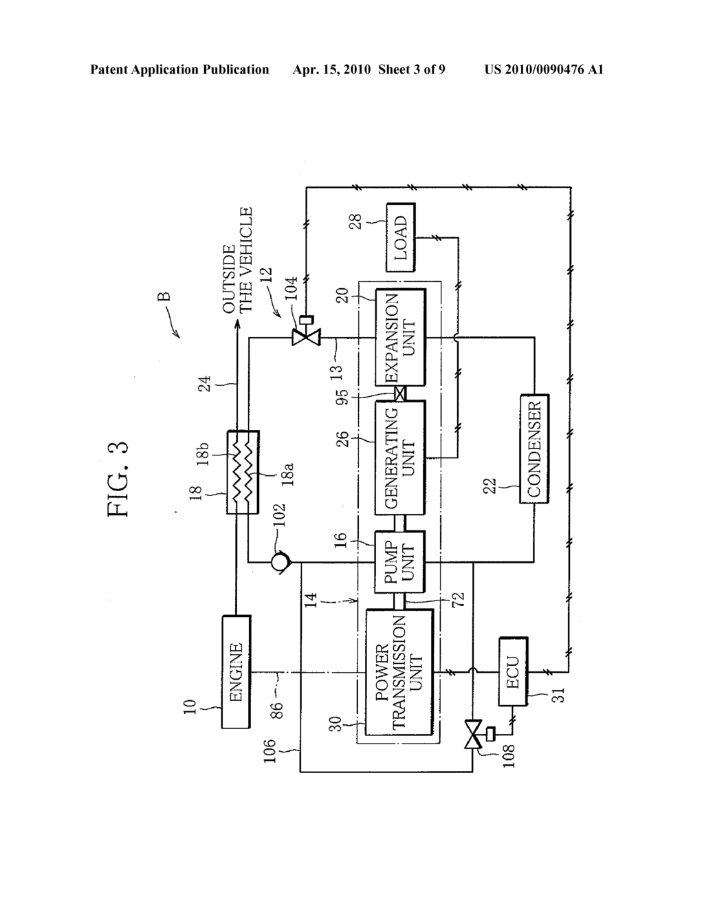 Fluid Machine, Rankine Circuit, and System for Utilizing Waste Heat from Vehicle - diagram, schematic, and image 04