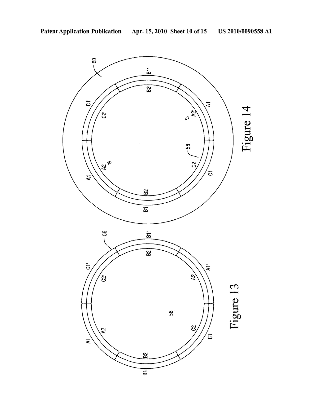 COIL WINDING METHODS AND STRUCTURES FOR A SLOTLESS STATOR IN A MOTOR - diagram, schematic, and image 11