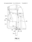 Product delivery bin for a vending machine diagram and image