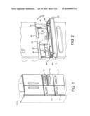 Refrigerator with easy access drawer diagram and image