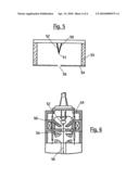 DEVICE FOR THE FIELD EMISSION OF PARTICLES AND PRODUCTION METHOD diagram and image