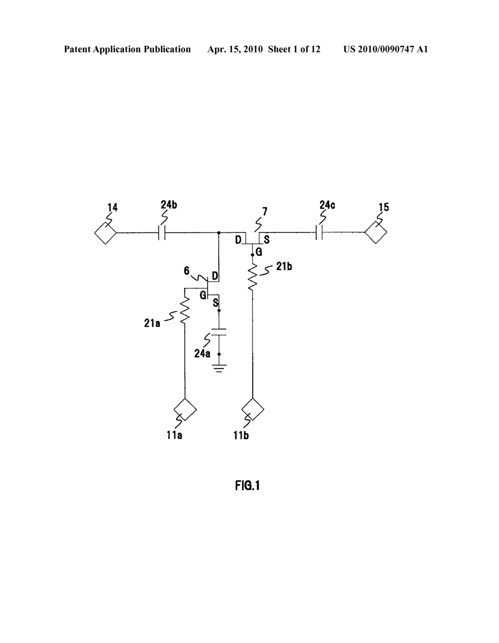 HIGH-FREQUENCY SWITCH CIRCUIT - diagram, schematic, and image 02