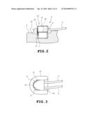 MOUNTING STRUCTURE FOR TEMPERATURE SWITCH diagram and image