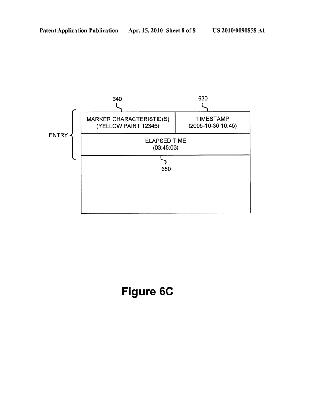 SYSTEMS AND METHODS FOR USING MARKING INFORMATION TO ELECTRONICALLY DISPLAY DISPENSING OF MARKERS BY A MARKING SYSTEM OR MARKING TOOL - diagram, schematic, and image 09