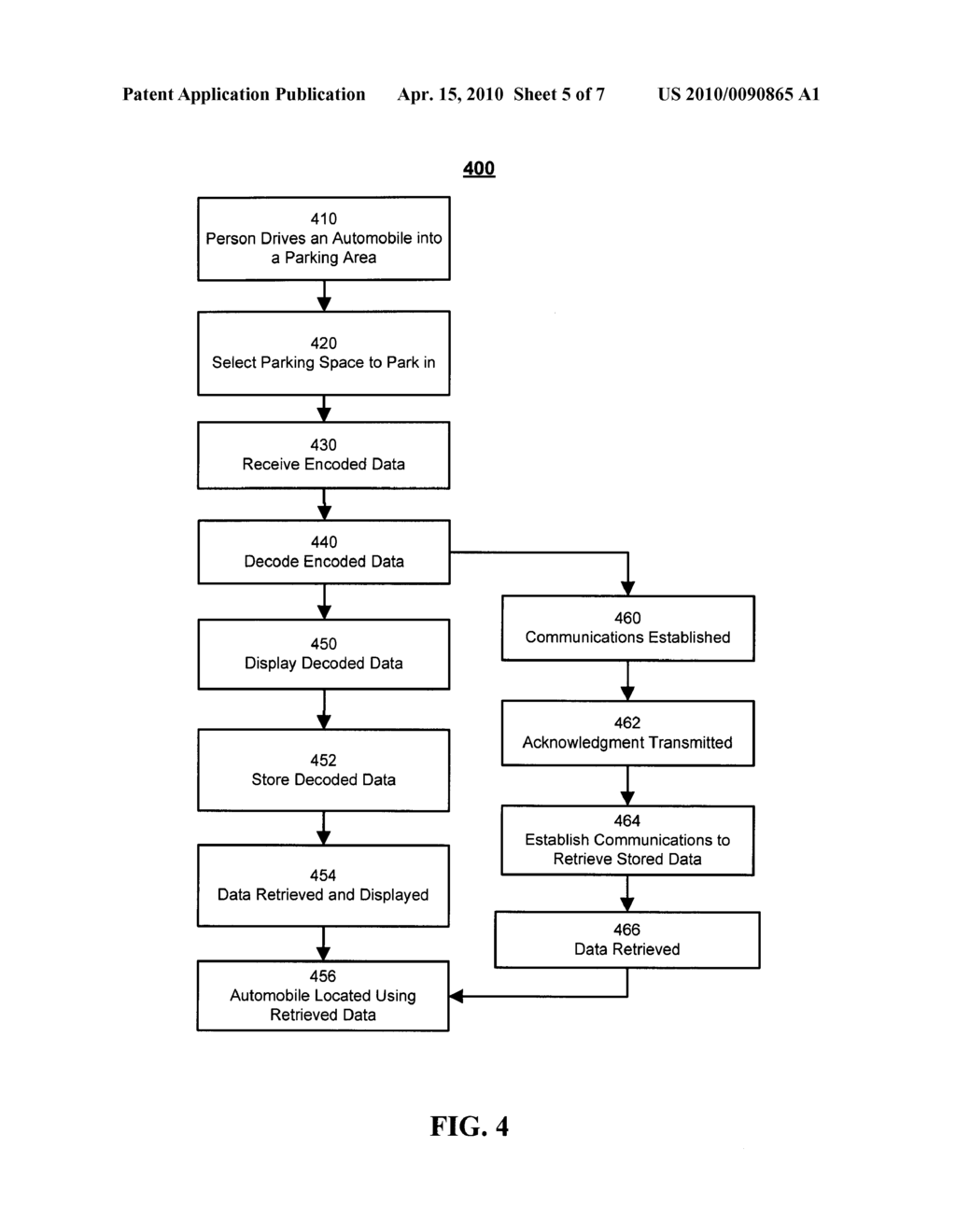 Systems and Methods for Recording Parking Space Information - diagram, schematic, and image 06