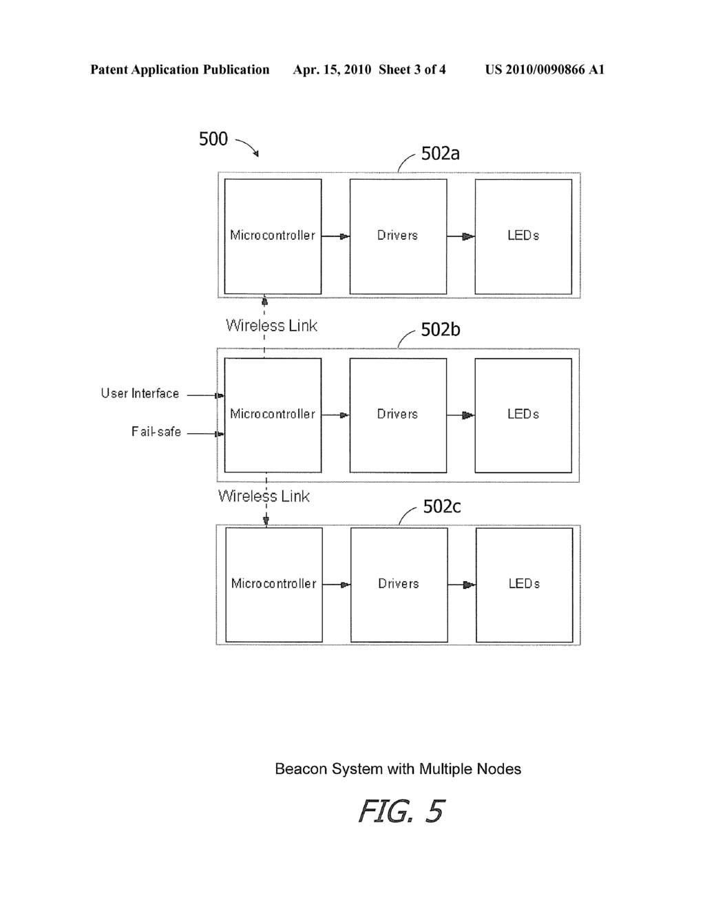 Optical Distress Beacon For Use In Space Environments - diagram, schematic, and image 04