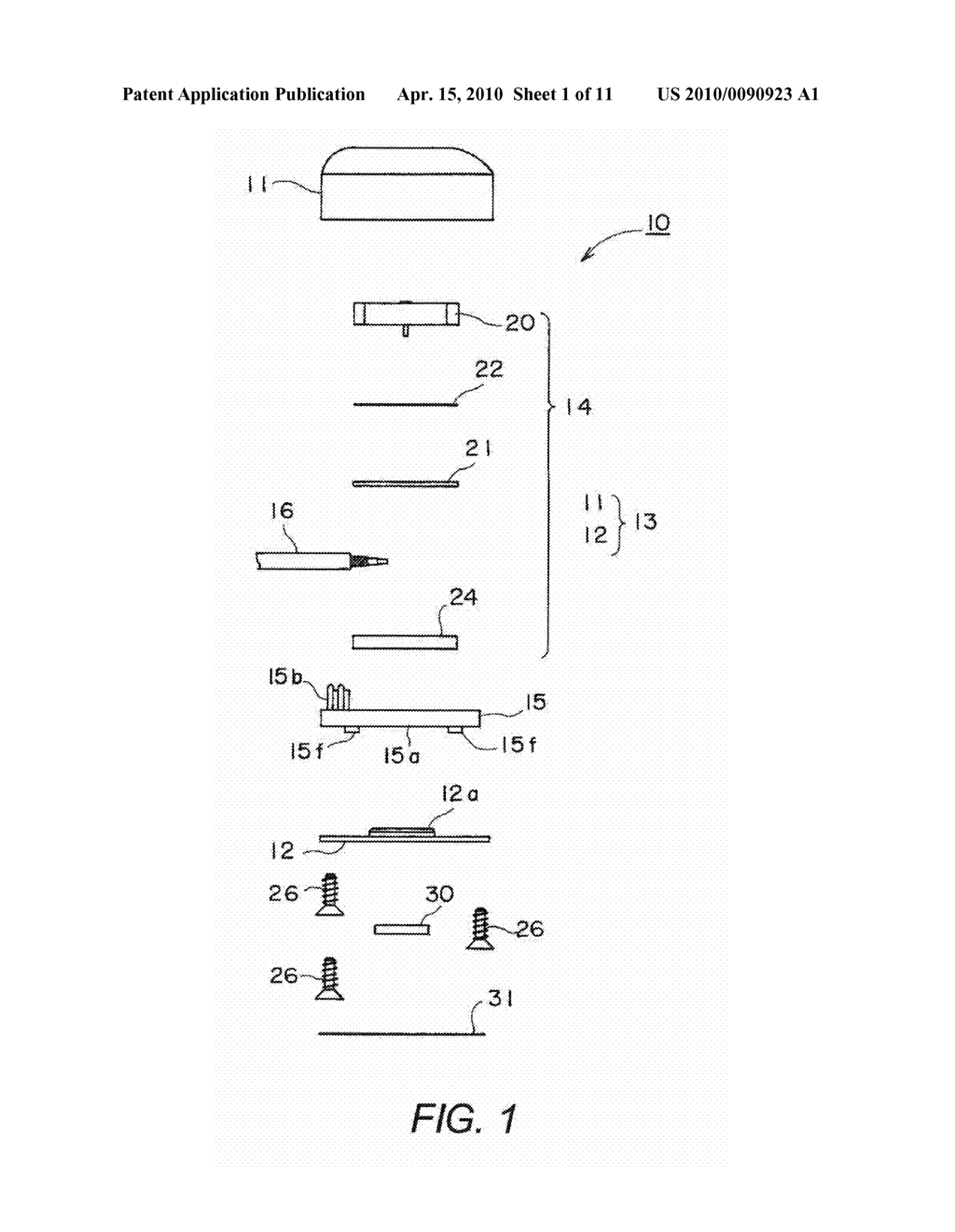 Antenna Device and Antenna Waterproof Structure - diagram, schematic, and image 02