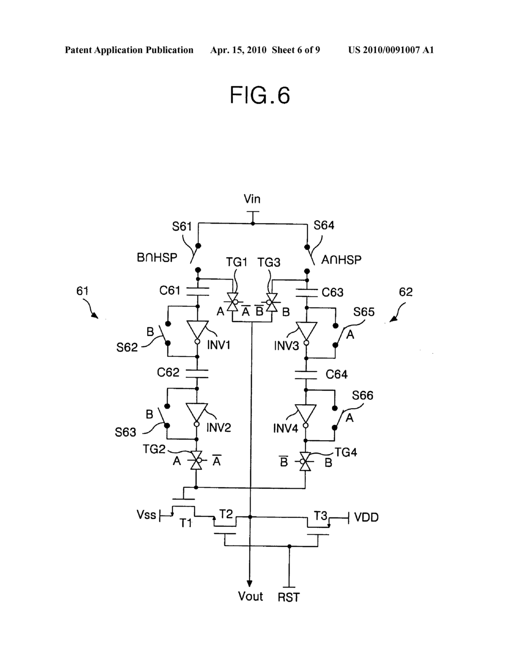 Analog sampling apparatus for liquid crystal display - diagram, schematic, and image 07