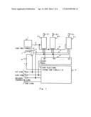 Display driving circuit and test method diagram and image