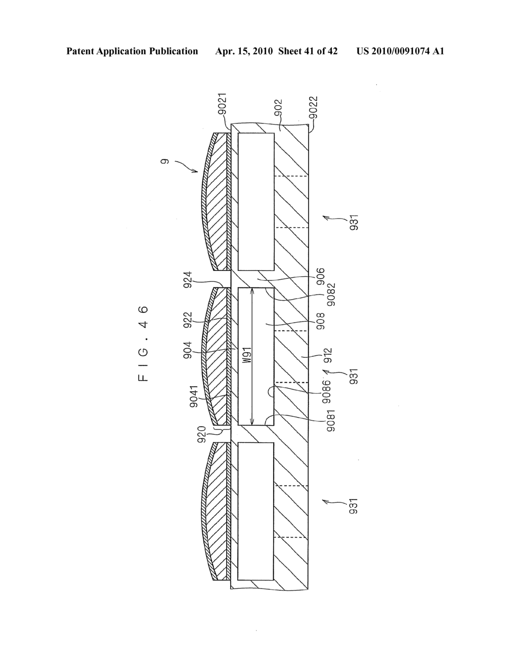 DROPLET DISCHARGE DEVICE AND METHOD OF MANUFACTURING DROPLET DISCHARGE DEVICE - diagram, schematic, and image 42