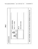 Information processing device, information processing method and storage medium storing computer program diagram and image