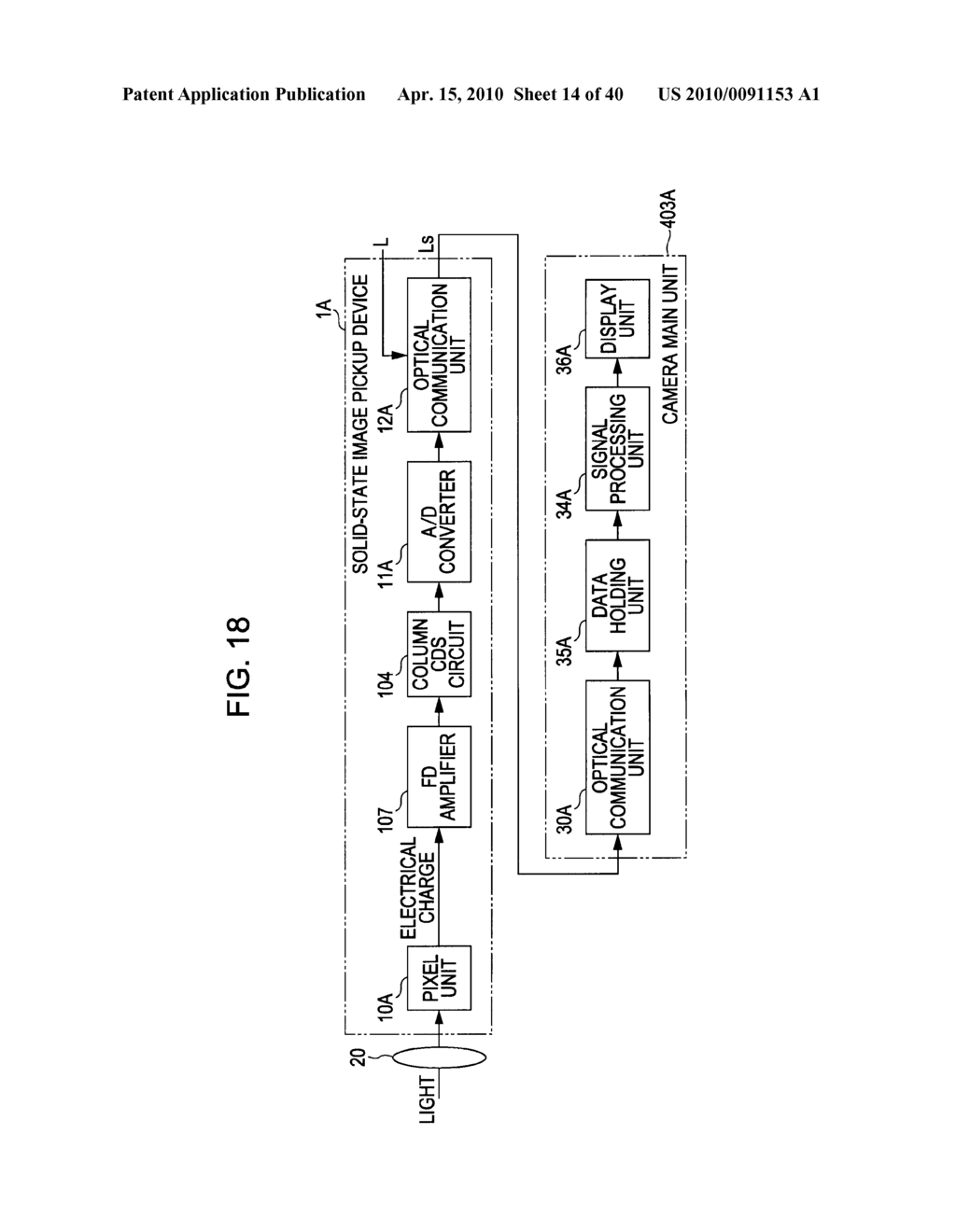 SOLID-STATE IMAGE PICKUP DEVICE, OPTICAL APPARATUS, SIGNAL PROCESSING APPARATUS, AND SIGNAL PROCESSING SYSTEM - diagram, schematic, and image 15