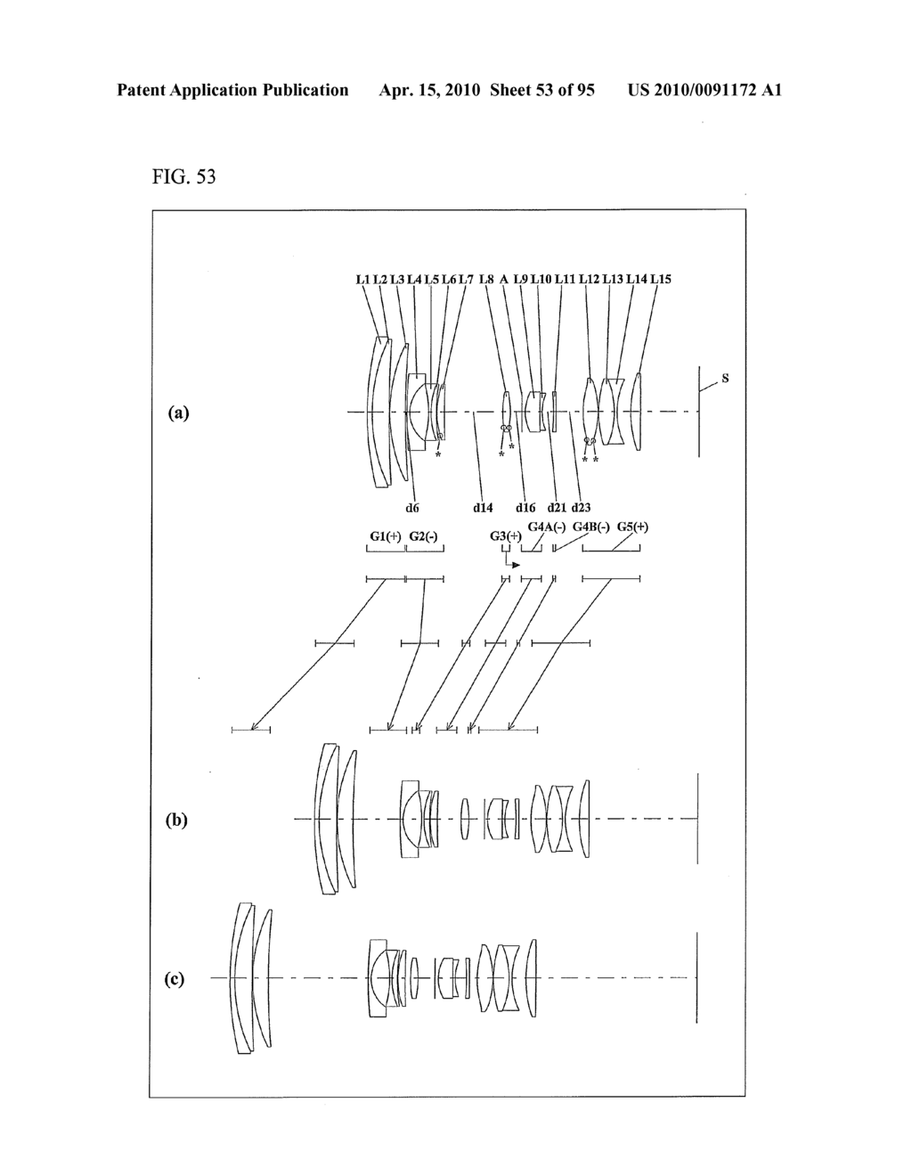 ZOOM LENS SYSTEM, INTERCHANGEABLE LENS APPARATUS AND CAMERA SYSTEM - diagram, schematic, and image 54