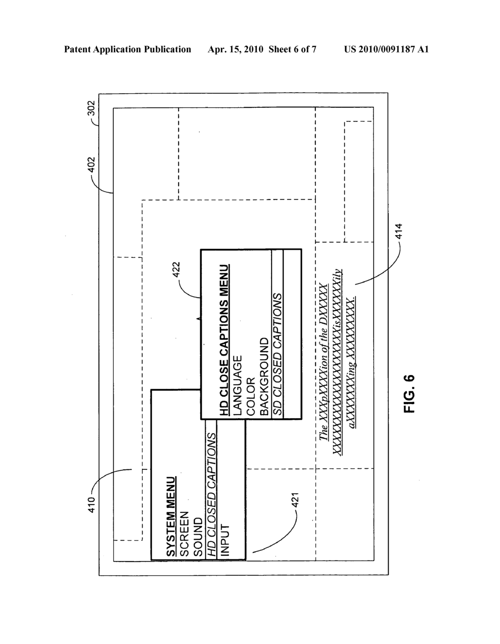 METHOD AND AUDIO/VIDEO DEVICE FOR PROCESSING CAPTION INFORMATION - diagram, schematic, and image 07