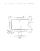 DISPLAY WITH A CLOSED LIQUID-FLOWING DEVICE diagram and image