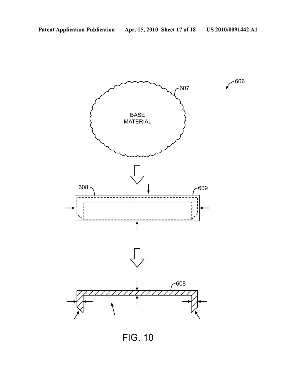 PORTABLE COMPUTER UNIFIED TOP CASE - diagram, schematic, and image 18